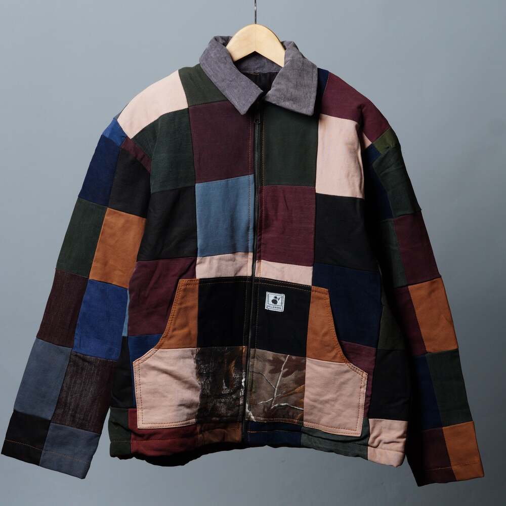 Upcycled Patchwork Jacket Size M